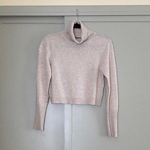 Nadaam Cashmere Cropped Turtleneck